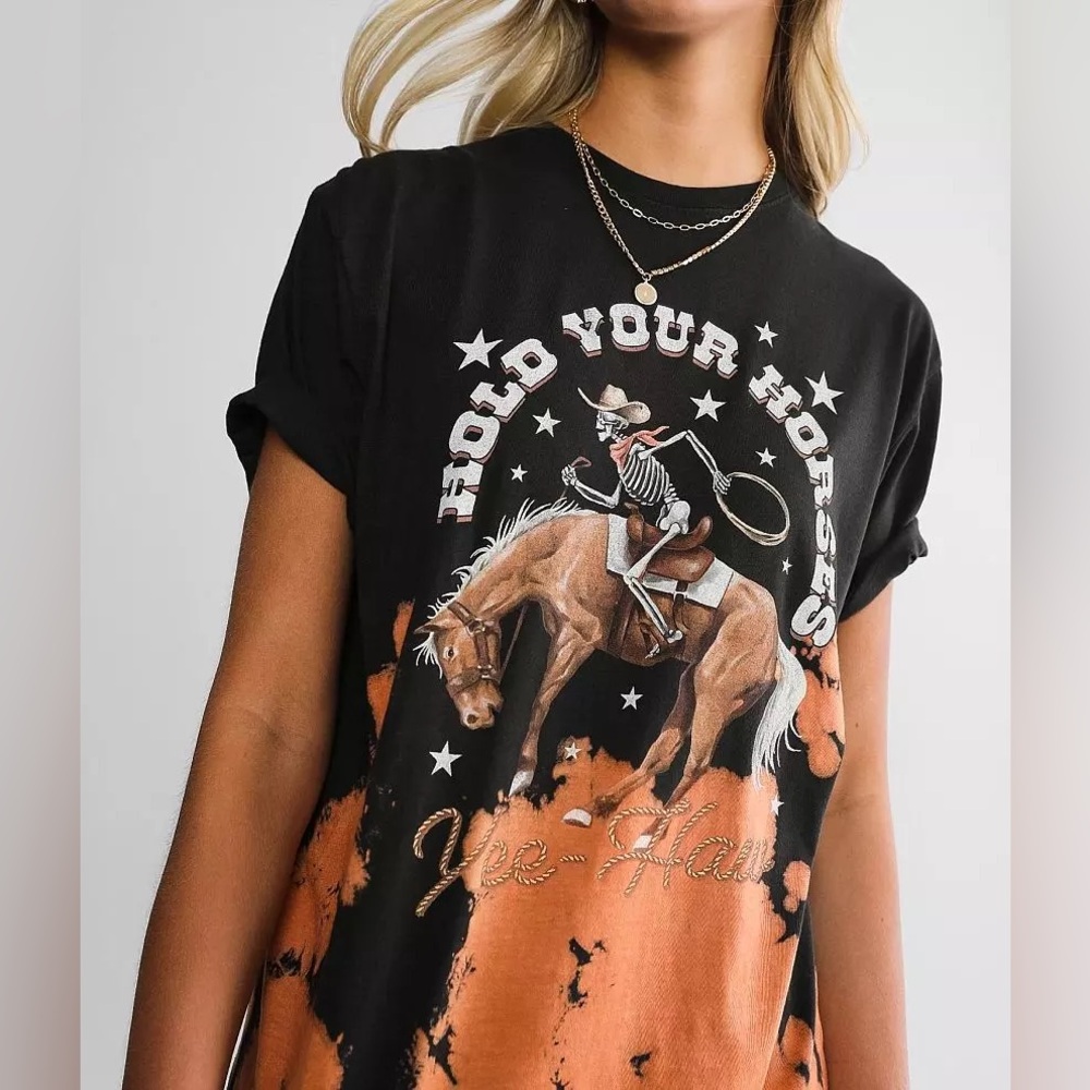 NWT Buckle Yee Haw Western Graphic Tee